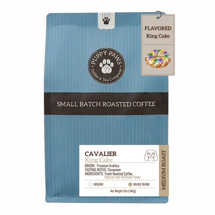 Cavalier King Cake (Medium Roast Flavored Coffee)
