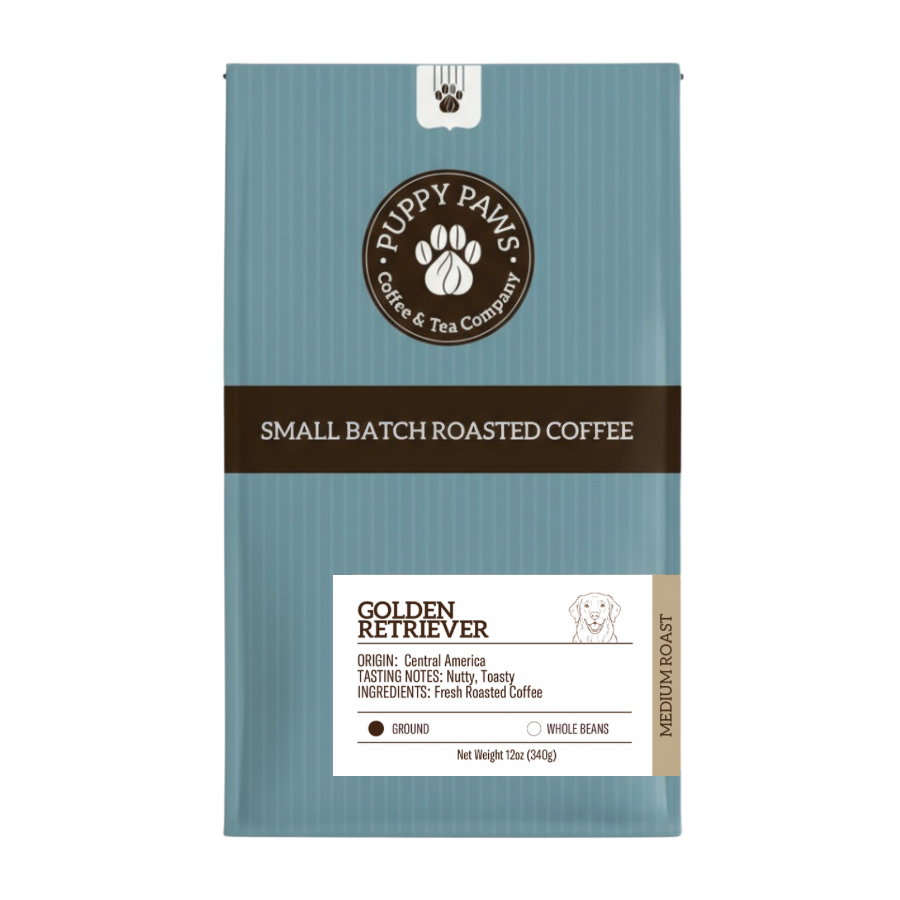 Golden Retriever Breakfast Blend Medium Roast Coffee