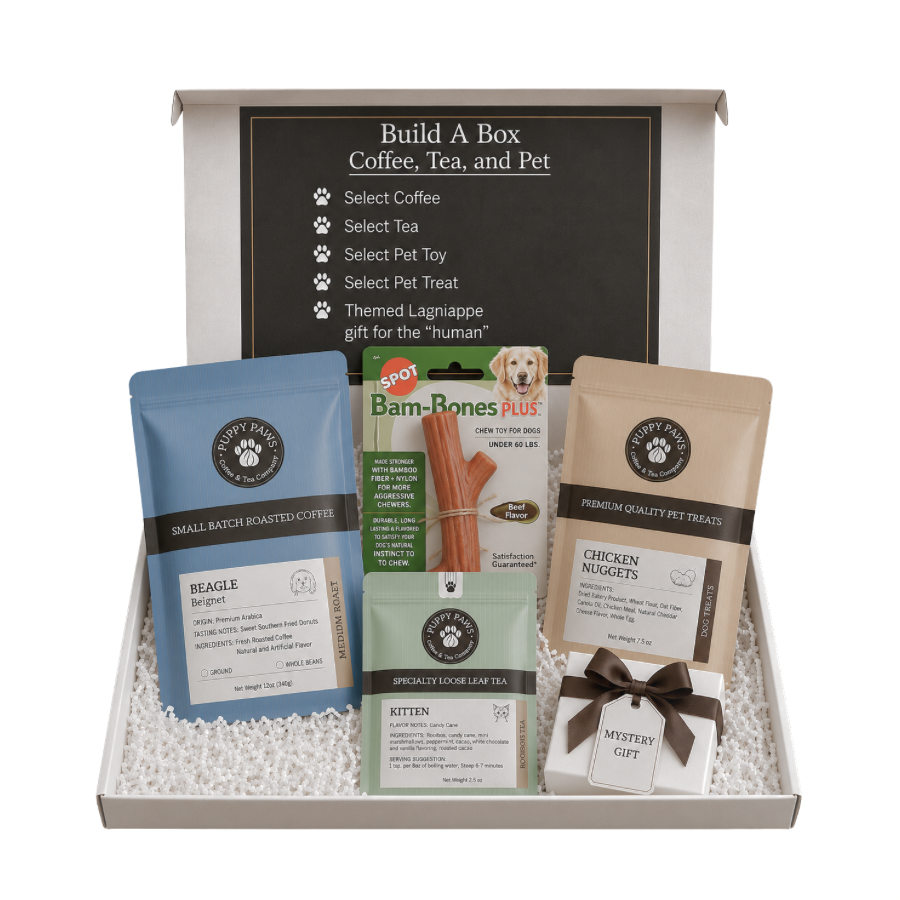 Build A Box - Coffee, Tea & Pet (Value 59.95)