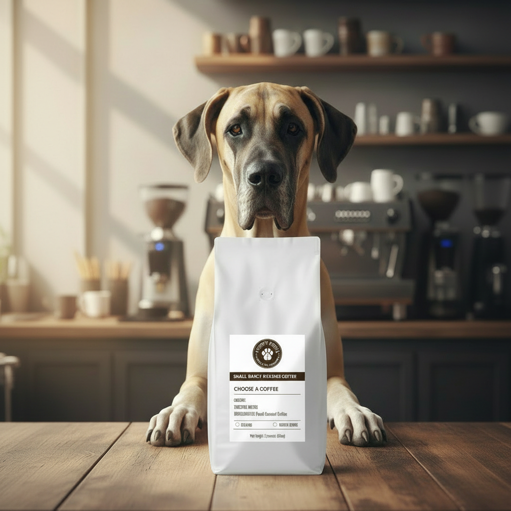 Great Dane Deal - Customized 5 pound bag coffee