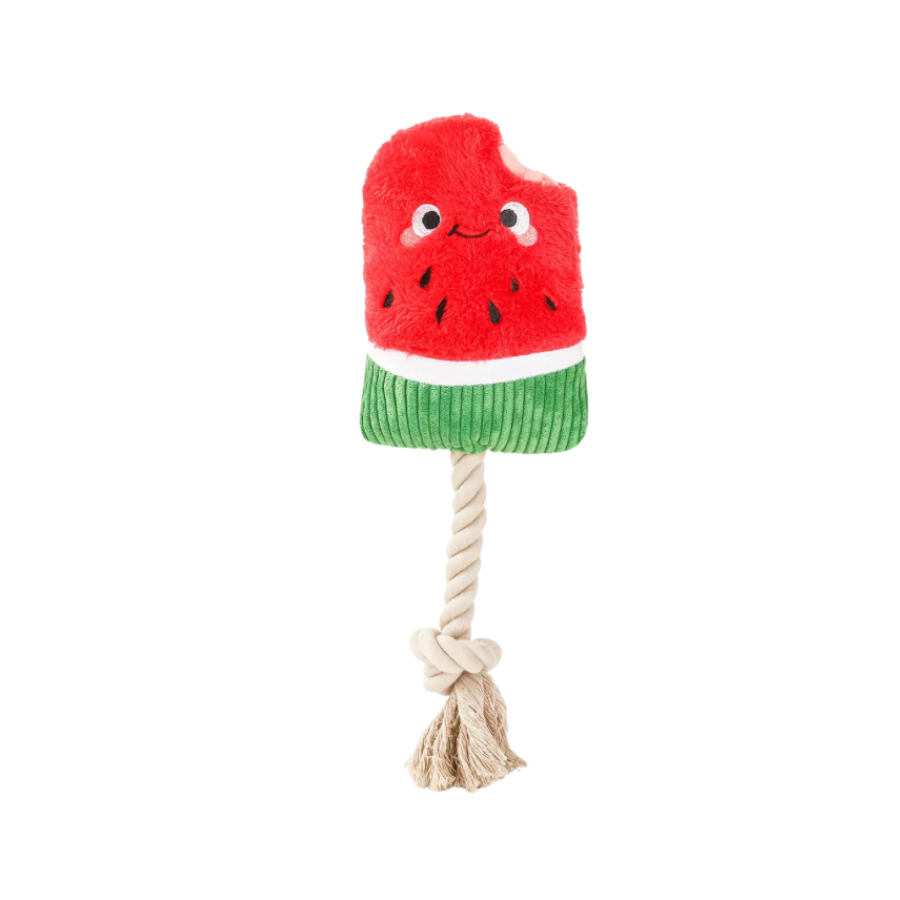 Watermelon Popsicles- Plush Dog Toy