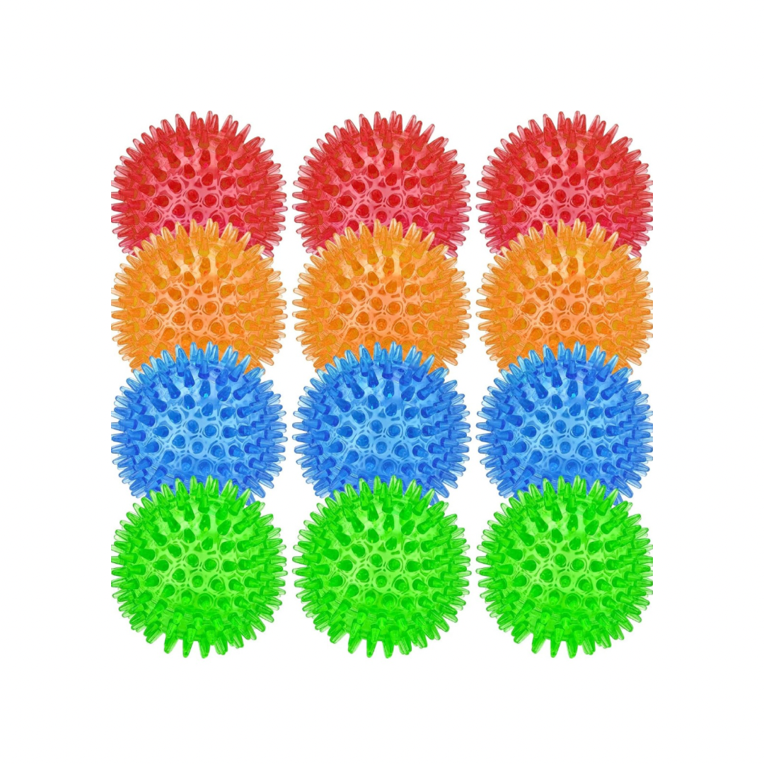 Spikey Dog Balls (Squeaky Dog Toys)