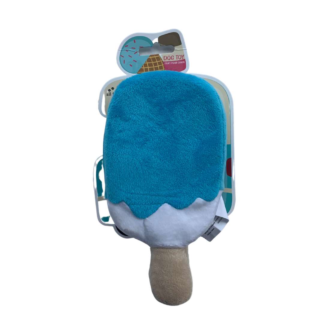 Ice Cream Plush Dog Toy