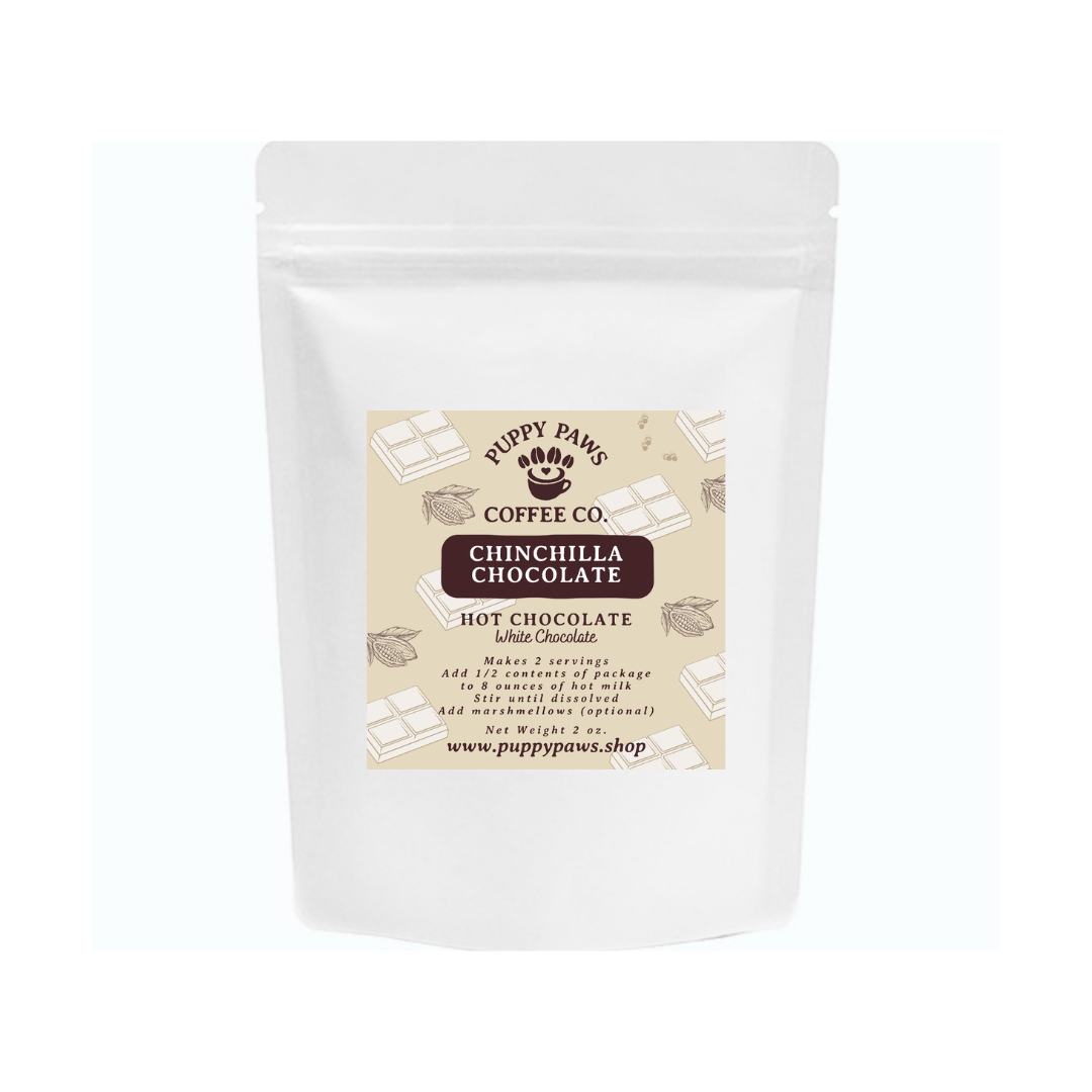 Cocoa - Chinchilla Chocolate (White Chocolate 2oz)