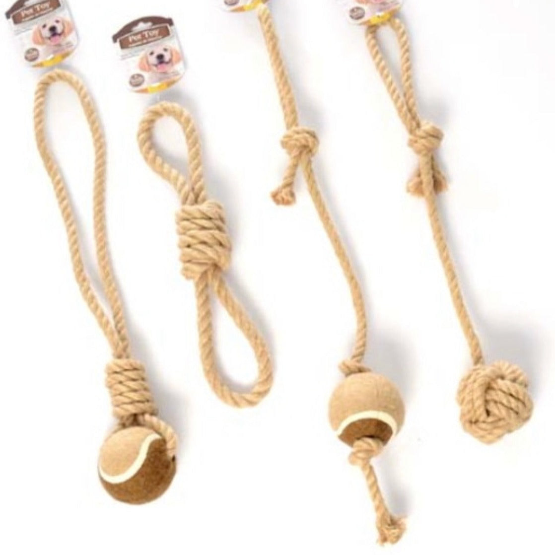 Jute Rope Dog Toys