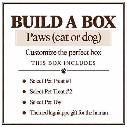 Build A Box - Paws (Value 39.99)