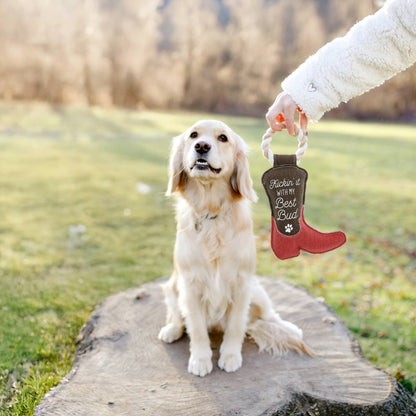 Pavilion - Kickin' It - 12" Canvas  on Rope (Dog Toy)
