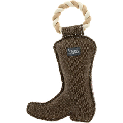 Pavilion - Kickin' It - 12" Canvas  on Rope (Dog Toy)