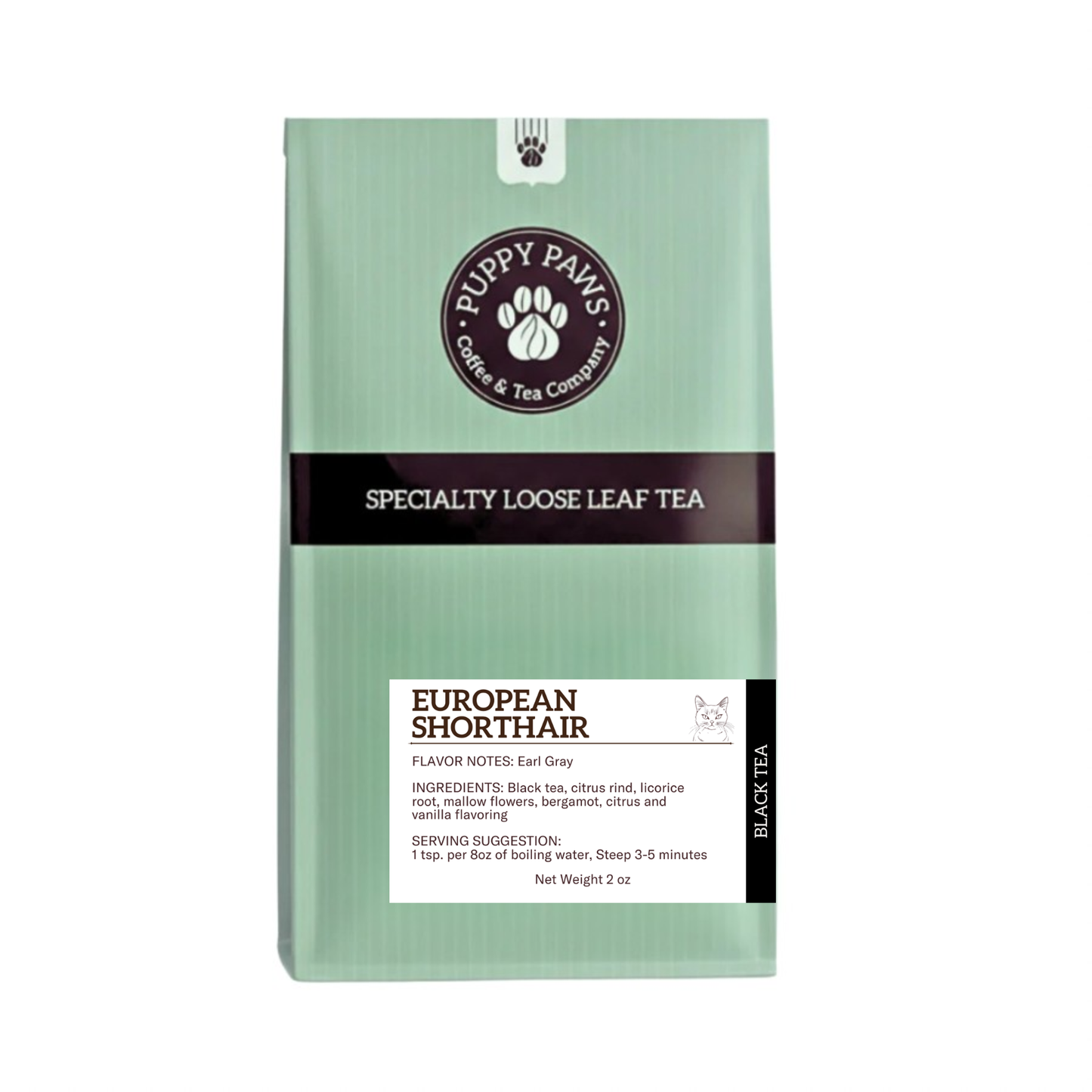 European Shorthair - Earl Grey (Black Tea)