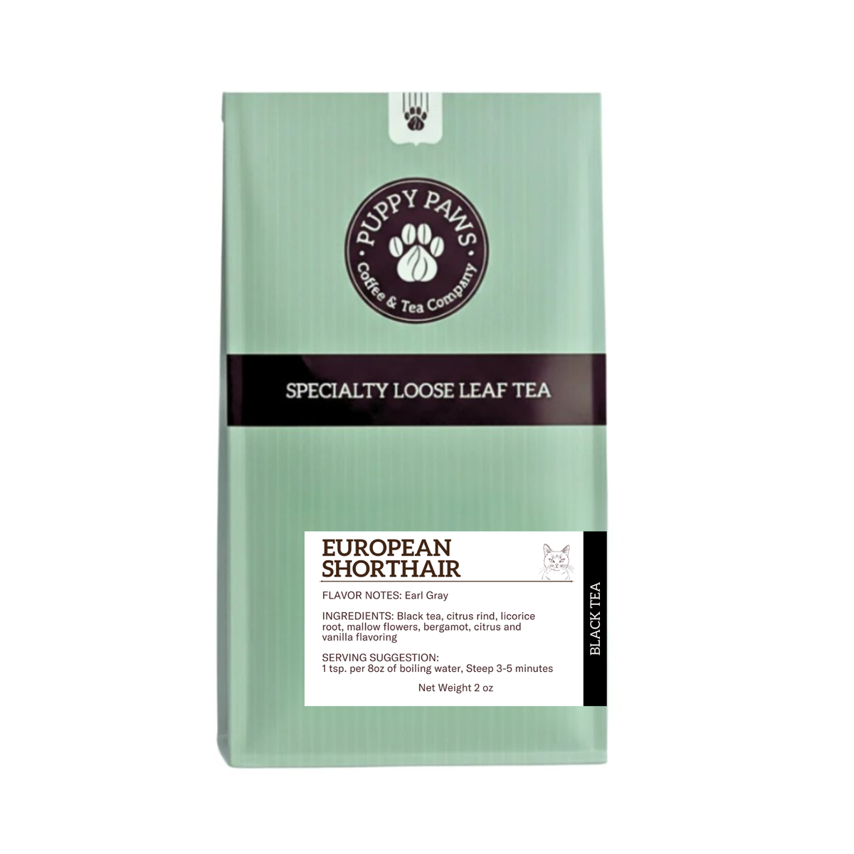 European Shorthair - Earl Grey (Black Tea)
