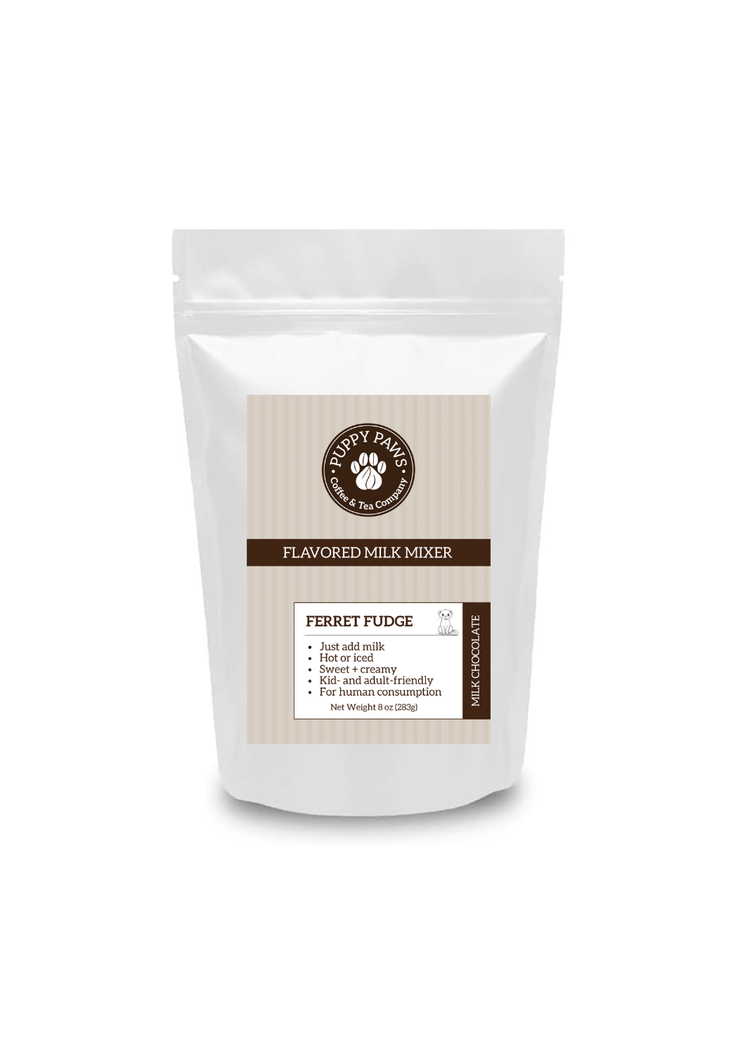 Ferret Fudge (Milk Chocolate) Flavored Milk Mixer