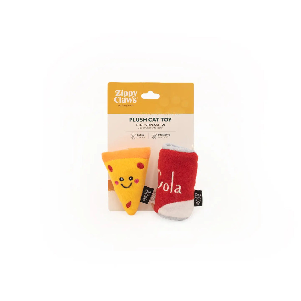 Pizza and Cola Catnip (Cat Toy)