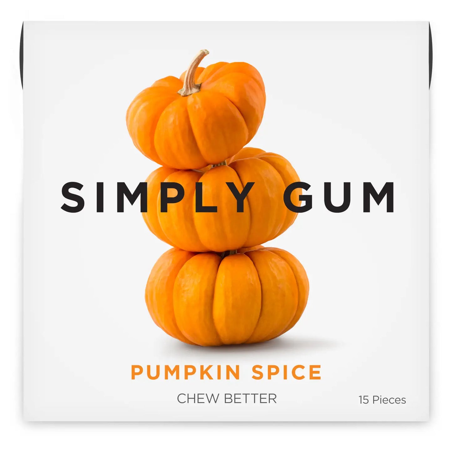 Pumpkin Spice Natural Chewing Gum