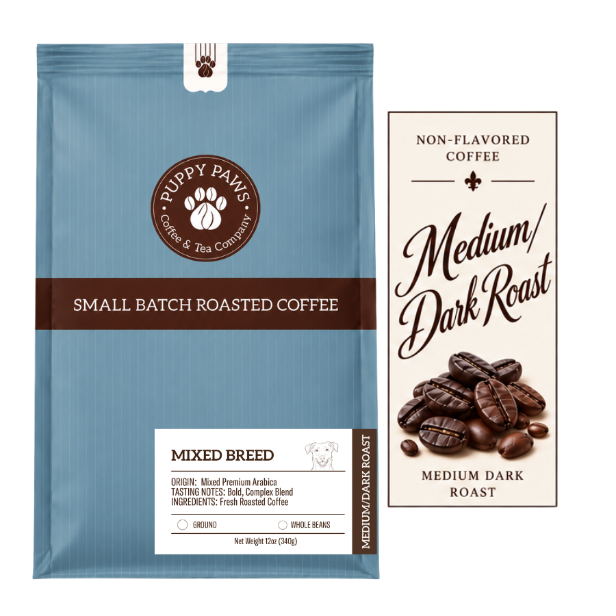 Mixed Breed (Medium/Dark Roast Coffee)