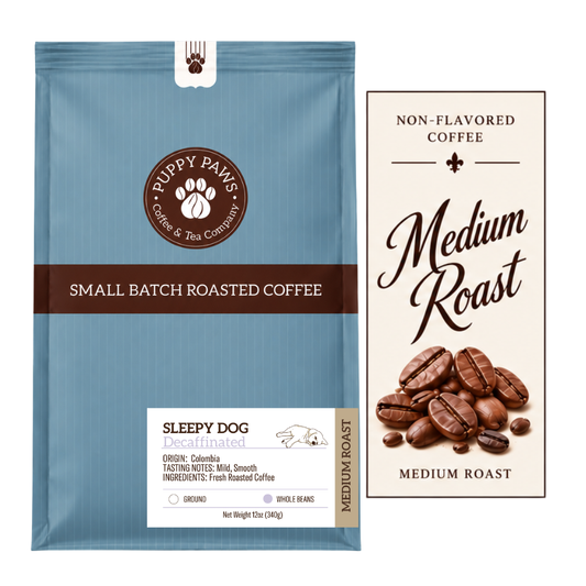 Sleepy Dog Decaf (Medium Roast Coffee)