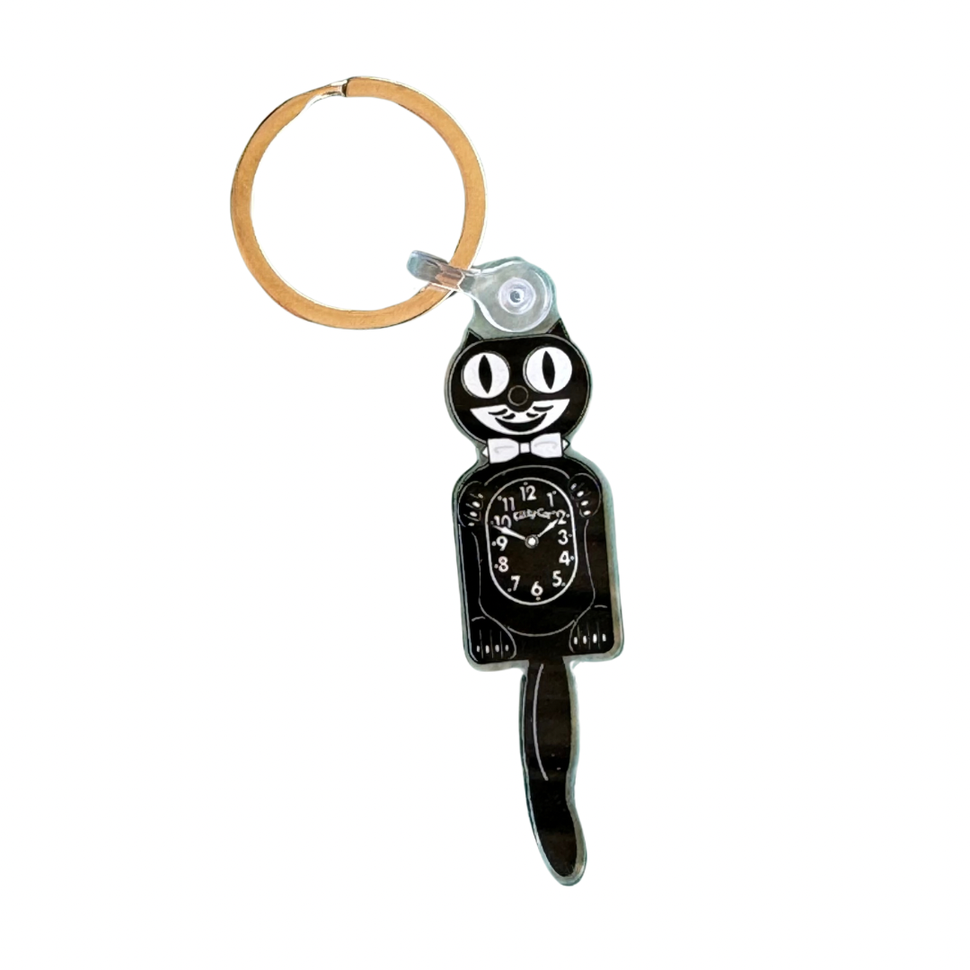 Retro Kit-Cat Clock Keychain