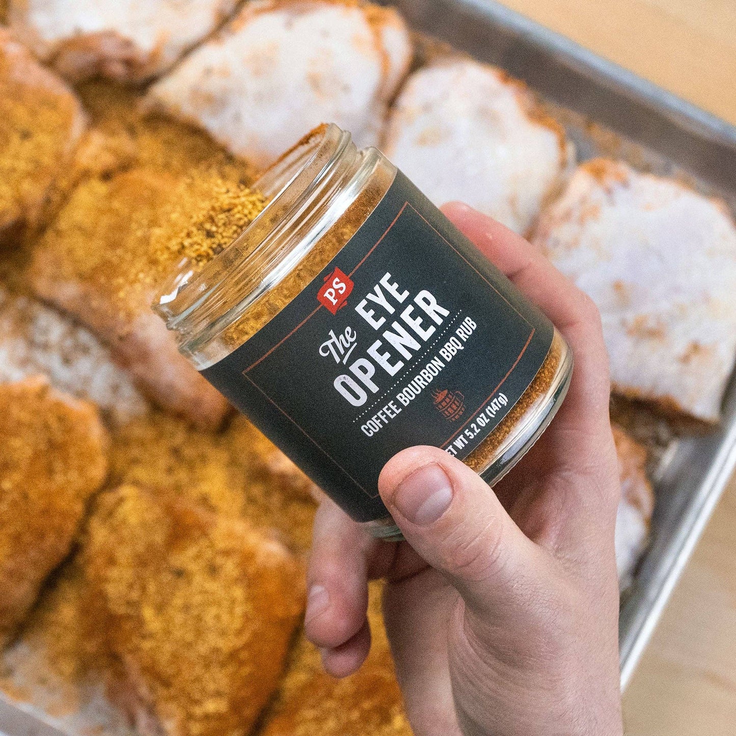 PS Seasoning - The Eye Opener - Coffee Bourbon BBQ Rub