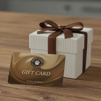 Puppy Paws Coffee & Tea Gift Card