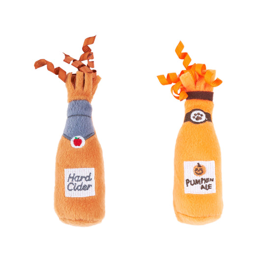ZippyClaws Catnip Crusherz 2-Pack - Hard Cider & Pumpkin Ale