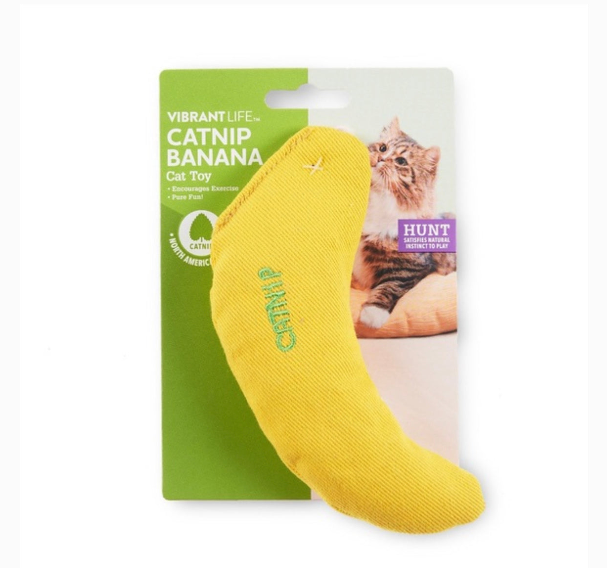 Go Bananas catnip filled toy