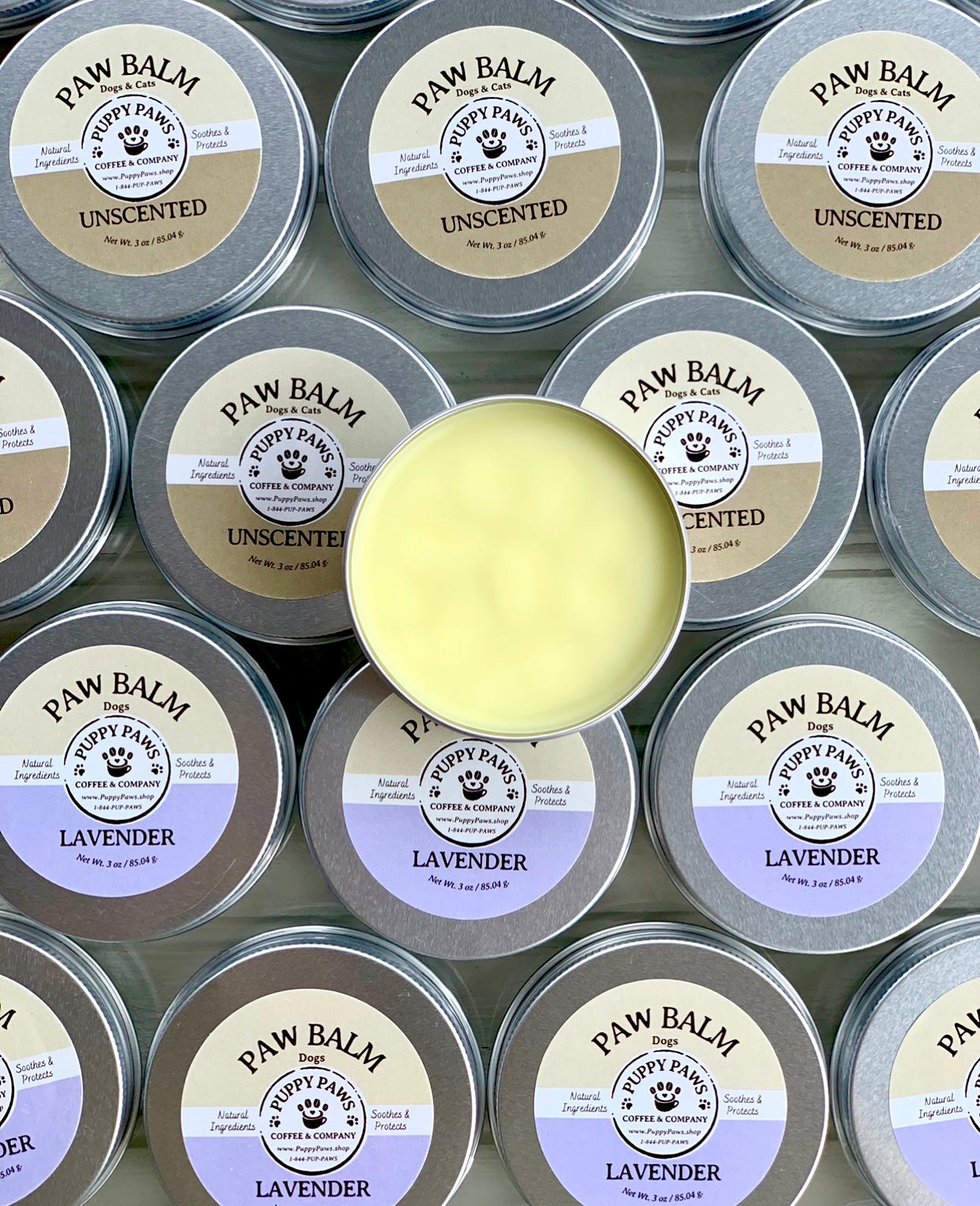 Soothing Paw Balm -Lavender or Unscented