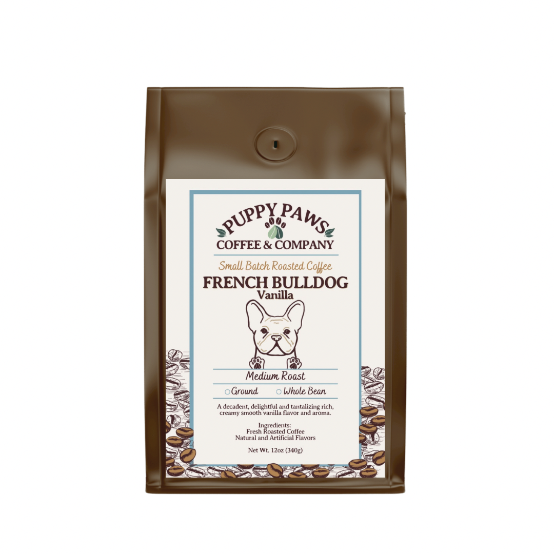 French Bulldog Vanilla Coffee