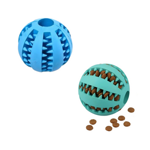 Treat ball for dogs (tennis ball size)