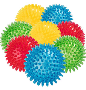 Spikey Dog Balls (Squeaky Dog Toys)